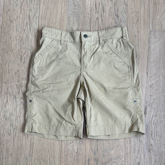 Carhartt Women's Cargo Shorts in Tan Size 4 - Picture 1 of 10